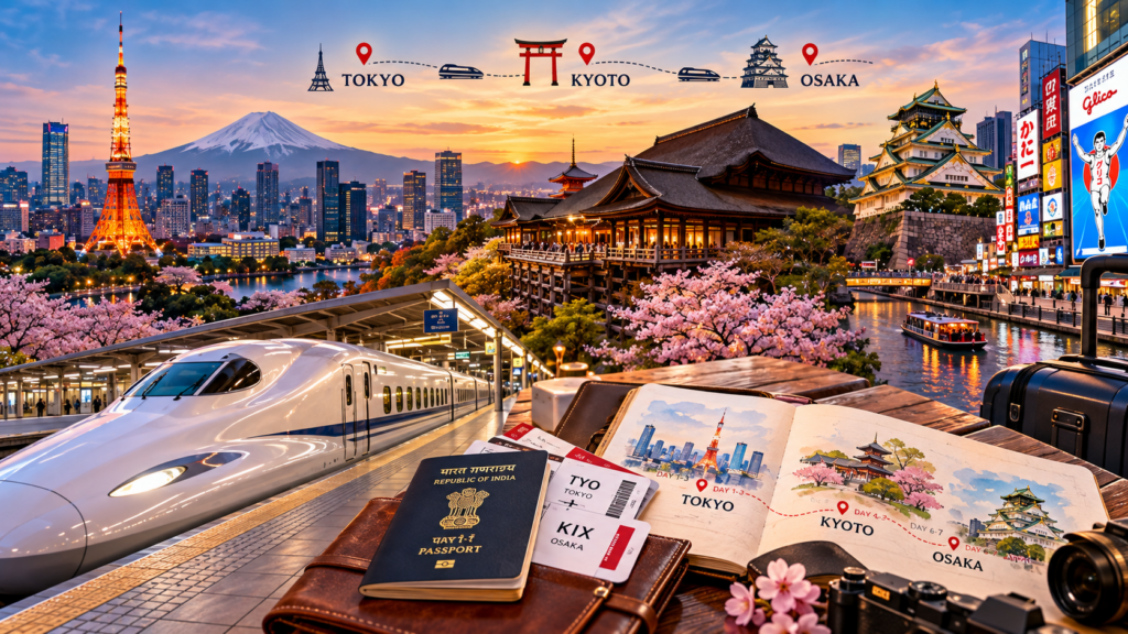 7 Days in Japan: The First-Timer Route That Actually Works