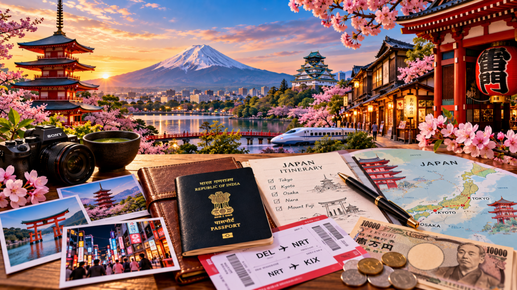 Japan Tourist Visa for Indians: Documents, Process & Fees in 2026